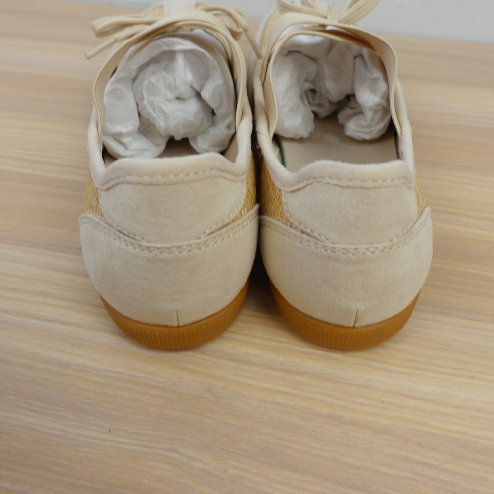 Mary Jane Raffia Balletcore Sneakers Women 6 Neutral Tan Blockette DV Dolce Vita - Picture 10 of 11
